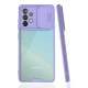 Samsung Galaxy A52 Kılıf Platin Kamera Koruma Silikon - Lila
