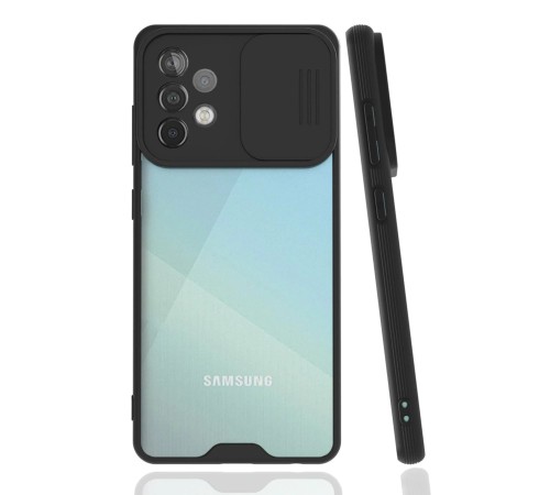 Samsung Galaxy A52 Kılıf Platin Kamera Koruma Silikon - Siyah Samsung Galaxy A52 Kılıf Platin Kamera Koruma Silikon - Siyah