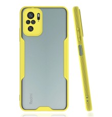 Xiaomi Redmi Note 10 Kılıf Platin Silikon - Sarı