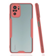 Xiaomi Redmi Note 10 Kılıf Platin Silikon - Pembe