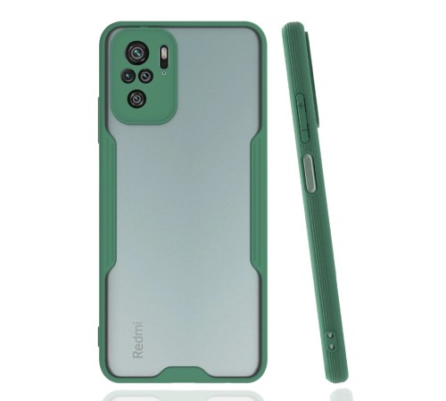 Xiaomi Redmi Note 10 Kılıf Platin Silikon - Yeşil Xiaomi Redmi Note 10 Kılıf Platin Silikon - Yeşil