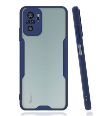 Xiaomi Redmi Note 10 Kılıf Platin Silikon - Lacivert