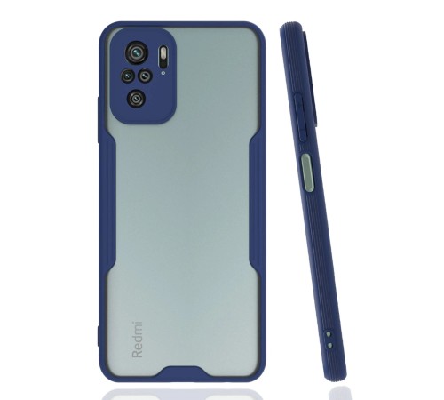 Xiaomi Redmi Note 10 Kılıf Platin Silikon - Lacivert Xiaomi Redmi Note 10 Kılıf Platin Silikon - Lacivert