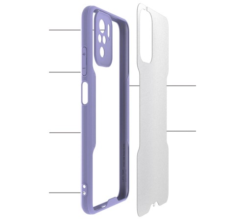 Xiaomi Redmi Note 10 Kılıf Platin Silikon - Lacivert Xiaomi Redmi Note 10 Kılıf Platin Silikon - Lacivert