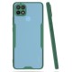 Oppo A15 Kılıf Platin Silikon - Yeşil