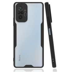 Xiaomi Redmi Note 10 Pro Kılıf Platin Silikon - Siyah