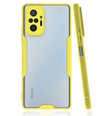 Xiaomi Redmi Note 10 Pro Kılıf Platin Silikon - Sarı
