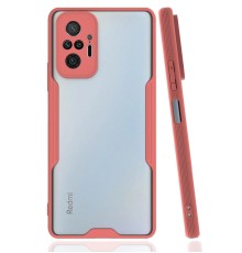 Xiaomi Redmi Note 10 Pro Kılıf Platin Silikon - Pembe