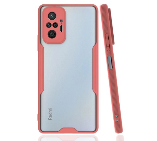 Xiaomi Redmi Note 10 Pro Kılıf Platin Silikon - Pembe Xiaomi Redmi Note 10 Pro Kılıf Platin Silikon - Pembe