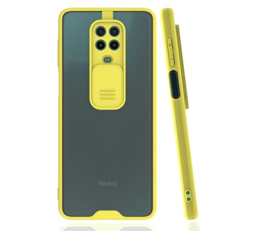 Xiaomi Redmi Note 9 Pro Kılıf Platin Kamera Koruma Silikon - Sarı Xiaomi Redmi Note 9 Pro Kılıf Platin Kamera Koruma Silikon - Sarı