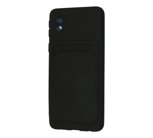 Samsung Galaxy A01 Core Kılıf Kelvin Kartvizitli Silikon - Siyah Samsung Galaxy A01 Core Kılıf Kelvin Kartvizitli Silikon - Siyah