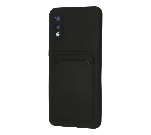 Samsung Galaxy A02 Kılıf Kelvin Kartvizitli Silikon - Siyah Samsung Galaxy A02 Kılıf Kelvin Kartvizitli Silikon - Siyah
