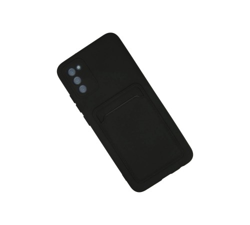 Samsung Galaxy A02S Kılıf Kelvin Kartvizitli Silikon - Siyah Samsung Galaxy A02S Kılıf Kelvin Kartvizitli Silikon - Siyah