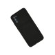 Samsung Galaxy A02S Kılıf Kelvin Kartvizitli Silikon - Siyah