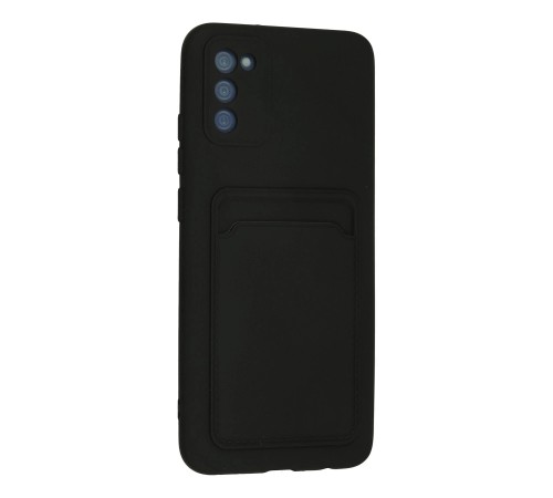 Samsung Galaxy A02S Kılıf Kelvin Kartvizitli Silikon - Siyah Samsung Galaxy A02S Kılıf Kelvin Kartvizitli Silikon - Siyah