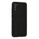 Samsung Galaxy A02S Kılıf Kelvin Kartvizitli Silikon - Siyah