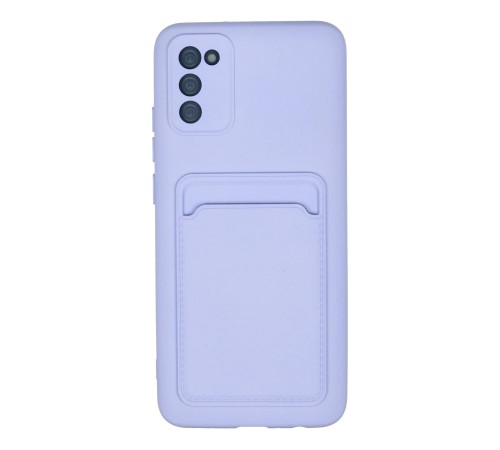 Samsung Galaxy A02S Kılıf Kelvin Kartvizitli Silikon - Lila Samsung Galaxy A02S Kılıf Kelvin Kartvizitli Silikon - Lila