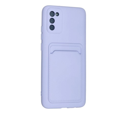 Samsung Galaxy A02S Kılıf Kelvin Kartvizitli Silikon - Lila Samsung Galaxy A02S Kılıf Kelvin Kartvizitli Silikon - Lila