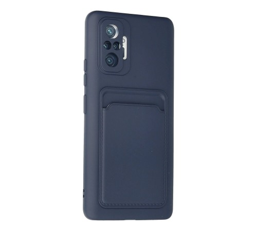 Xiaomi Redmi Note 10 Pro Kılıf Kelvin Kartvizitli Silikon - Lacivert Xiaomi Redmi Note 10 Pro Kılıf Kelvin Kartvizitli Silikon - Lacivert