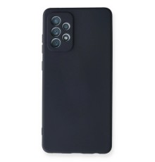 Samsung Galaxy A72 Kılıf Nano içi Kadife Silikon - Lacivert