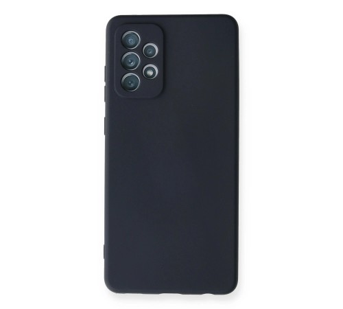 Samsung Galaxy A72 Kılıf Nano içi Kadife Silikon - Lacivert Samsung Galaxy A72 Kılıf Nano içi Kadife Silikon - Lacivert