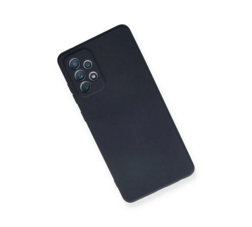 Samsung Galaxy A72 Kılıf Nano içi Kadife Silikon - Lacivert Samsung Galaxy A72 Kılıf Nano içi Kadife Silikon - Lacivert