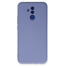 Huawei Mate 20 Lite Kılıf Nano içi Kadife Silikon - Lila