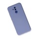 Huawei Mate 20 Lite Kılıf Nano içi Kadife Silikon - Lila