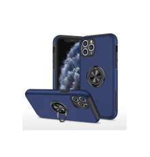 iPhone 11 Pro Max Kılıf Elit Yüzüklü Kapak - Lacivert