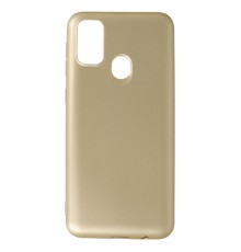 Samsung Galaxy M30S Kılıf First Silikon - Gold
