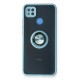 Xiaomi Redmi 9C Kılıf Montreal Yüzüklü Silikon Kapak - Buz Mavi