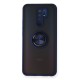 Xiaomi Redmi 9 Kılıf Montreal Yüzüklü Silikon Kapak - Lacivert