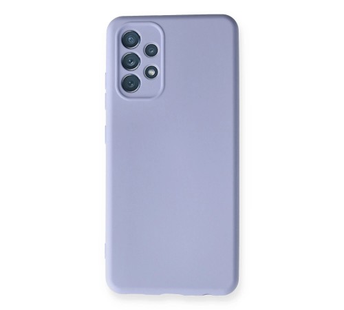 Samsung Galaxy A32 Kılıf Nano içi Kadife Silikon - Lila Samsung Galaxy A32 Kılıf Nano içi Kadife Silikon - Lila
