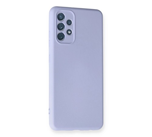 Samsung Galaxy A32 Kılıf Nano içi Kadife Silikon - Lila Samsung Galaxy A32 Kılıf Nano içi Kadife Silikon - Lila