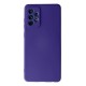 Samsung Galaxy A32 Kılıf Nano içi Kadife Silikon - Mor