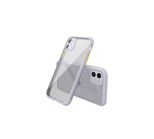 iPhone 12 Mini Kılıf Miami Şeffaf Silikon - Lila iPhone 12 Mini Kılıf Miami Şeffaf Silikon - Lila