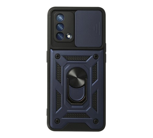 Oppo A74 4G Kılıf Pars Lens Yüzüklü Silikon - Lacivert Oppo A74 4G Kılıf Pars Lens Yüzüklü Silikon - Lacivert