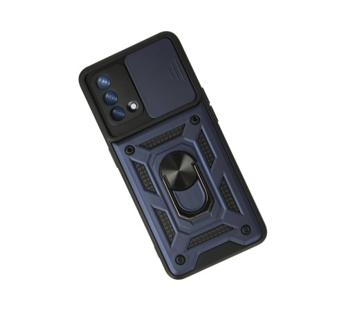 Oppo A74 4G Kılıf Pars Lens Yüzüklü Silikon - Lacivert Oppo A74 4G Kılıf Pars Lens Yüzüklü Silikon - Lacivert