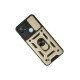 Realme C21 Kılıf Pars Lens Yüzüklü Silikon - Gold