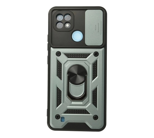 Realme C21 Kılıf Pars Lens Yüzüklü Silikon - Yeşil Realme C21 Kılıf Pars Lens Yüzüklü Silikon - Yeşil