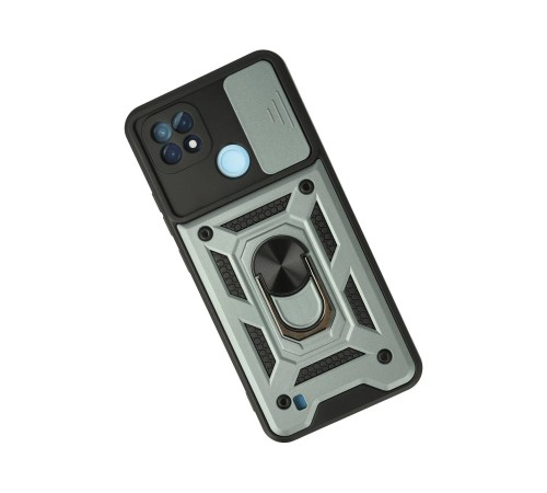 Realme C21 Kılıf Pars Lens Yüzüklü Silikon - Yeşil Realme C21 Kılıf Pars Lens Yüzüklü Silikon - Yeşil