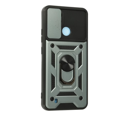 Realme C21 Kılıf Pars Lens Yüzüklü Silikon - Yeşil Realme C21 Kılıf Pars Lens Yüzüklü Silikon - Yeşil