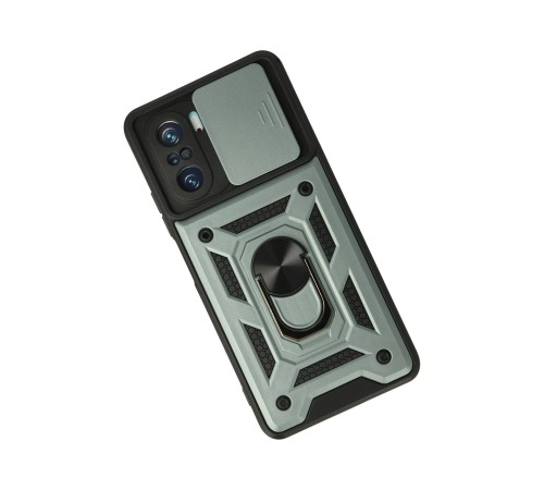 Xiaomi Poco F3 Kılıf Pars Lens Yüzüklü Silikon - Yeşil Xiaomi Poco F3 Kılıf Pars Lens Yüzüklü Silikon - Yeşil