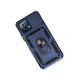Xiaomi Mİ 11 Lite Kılıf Pars Lens Yüzüklü Silikon - Lacivert
