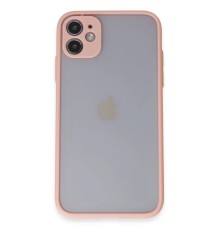 iPhone 11 Kılıf Montreal Silikon Kapak - Pembe