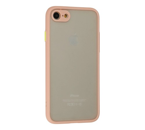 iPhone 7 Kılıf Montreal Silikon Kapak - Pembe iPhone 7 Kılıf Montreal Silikon Kapak - Pembe