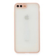 iPhone 7 Plus Kılıf Montreal Silikon Kapak - Pembe