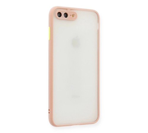 iPhone 7 Plus Kılıf Montreal Silikon Kapak - Pembe iPhone 7 Plus Kılıf Montreal Silikon Kapak - Pembe