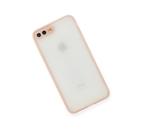 iPhone 7 Plus Kılıf Montreal Silikon Kapak - Pembe iPhone 7 Plus Kılıf Montreal Silikon Kapak - Pembe