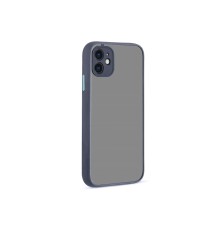 iPhone 12 Kılıf Montreal Silikon Kapak - Gri
